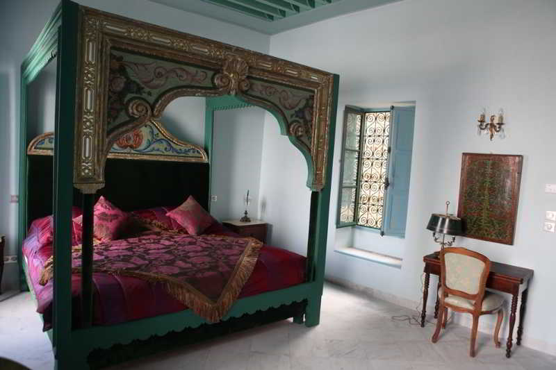 Palais Bayram Hotel Tunisz Kültér fotó A bedroom in the Riad