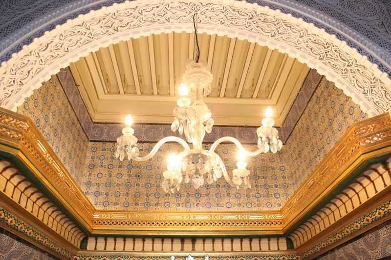 Palais Bayram Hotel Tunisz Kültér fotó Ceiling of the palace
